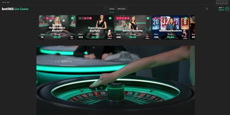 Bet365 live casino