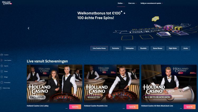 Holland Casino online review
