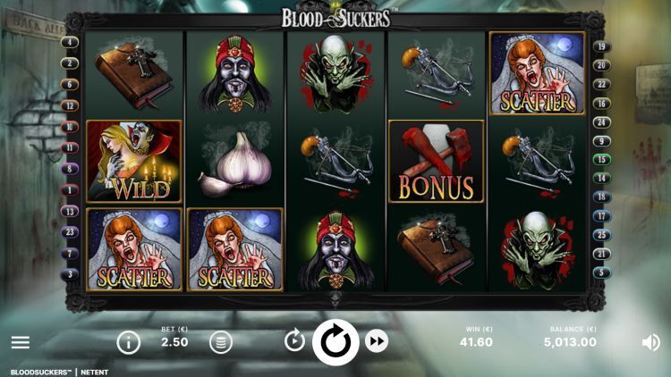 Blood Suckers Slots | Play Free Casino Games – Mega Reel