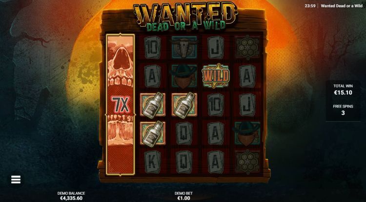 Wanted Dead or a wild gokkast review