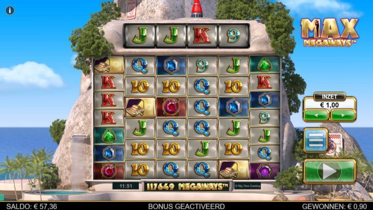 Max Megaways gokkast review bonus