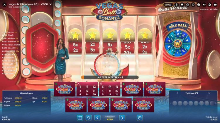 Vegas-ball-Bonanza pragmatic play live