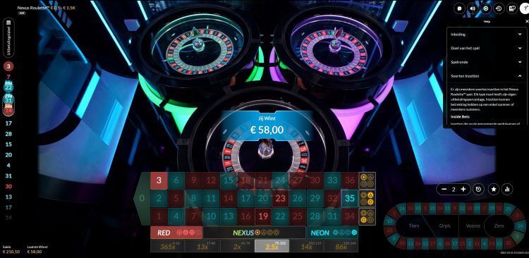 Nexus Roulette review