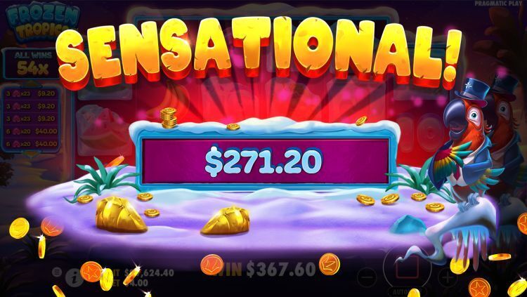 Frozen Tropics slot review pragmatic play