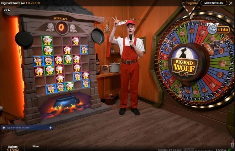 Big Bad Wolf Live gokkast